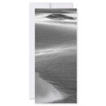 Beach scene rack card template
