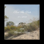 Beach Scene Save the Date magnet