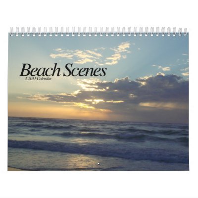 Beach Scenes Calendar by jsalabritas