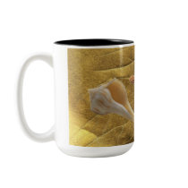 Beach -Sea Shell- Mug by norman888 Beach -Sea Shell- Mug