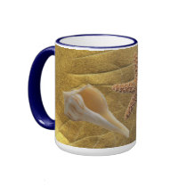 Beach -Sea Shell- Mug by BuddhanVI Beach -Sea Shell- Mug