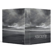 Beach seascape 3 ring binders