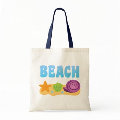 Beach Seashells Bag by toxiferous
