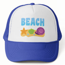 Beach Seashells Hat