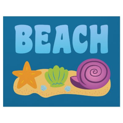 Beach Seashells Customized Letterhead by toxiferous