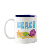 Beach Seashells Coffee Mug