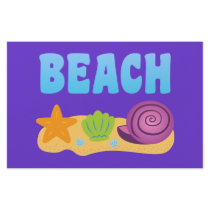 Beach Seashells Personalized Stationery