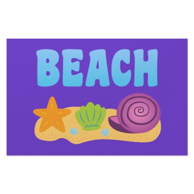 Beach Seashells Personalized Stationery by toxiferous