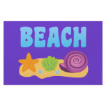 Beach Seashells Personalized Stationery