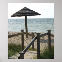 Beach Shadows Print