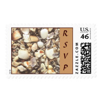 Beach Shells RSVP Postage