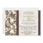 Beach Shells Wedding Invitation