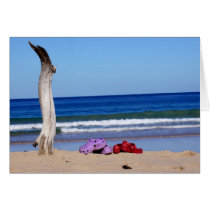 Beach Shoes Card
