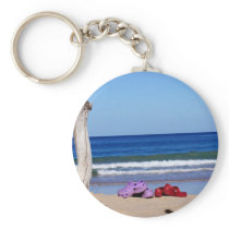 Beach Shoes Keychains