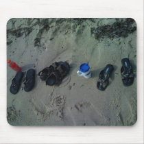 Beach Shoes mousepads