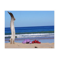 Beach Shoes Postcards