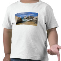 Beach side at Virgin Gorda, British Virgin Tee Shirt