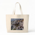 Beach & Sports Bag with Santorini View