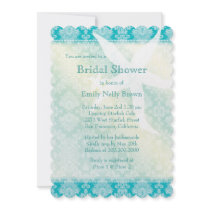 Beach Starfish Summer Bridal Shower Invitations