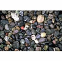 Beach stones and agates, Lopez Island, San Juan Is Acrylic Cut Outs