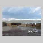 Beach Storm Postcard postcards
