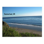 Beach, Summerland, California Postcards