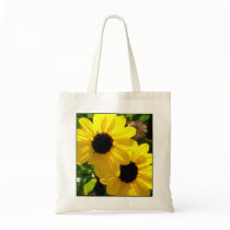 Beach Sunflowers Small Tote bags