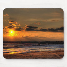 Beach Sunrise Mousepads
