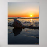 Beach Sunrise Poster
