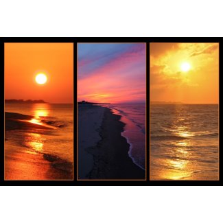 Beach Sunrise Series print