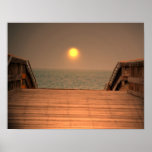 Beach Sunset - poster / print