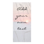 Beach Sunset Rack Card rack cards
