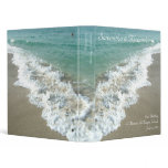 Beach Surf Destination /Cruise Wedding 1" Binder