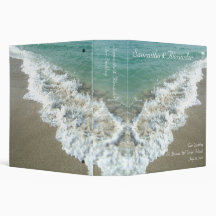 Beach Surf Destination or Cruise Wedding Binder