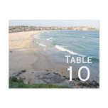 Beach Table Number Postcard