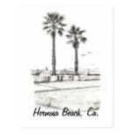 Beach Tennis, Hermosa Beach, Ca. Postcards