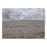 Beach Thank You Card