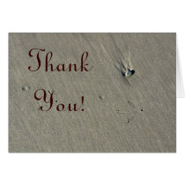 Beach Thank You Card 2 cards