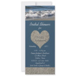Beach Theme Bridal Shower Invitation