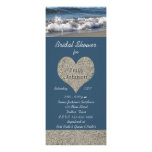 Beach Theme Bridal Shower Invitation