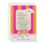 Beach Theme Bridal Shower Invitation -- BeachTowel