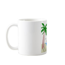 Beach theme coffee or tea mug by ontopsell Beach theme coffee or tea mug
