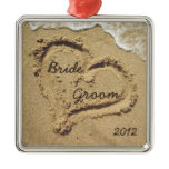 Beach Theme First Christmas Ornament