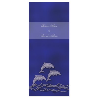 Beach theme - menu wedding - elegant party personalized announcements by mensgifts