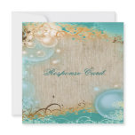 Beach theme response rsvp wedding custom announcements