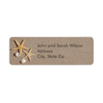 Beach Theme Return Address Labels