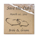 Beach Theme Save the Date magnets