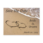 Beach Theme Save the Date postcards
