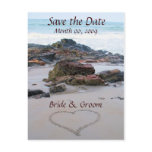 Beach Theme Save the Date postcards