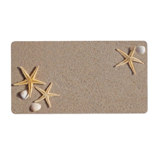 Beach Theme Shipping Labels | Zazzle